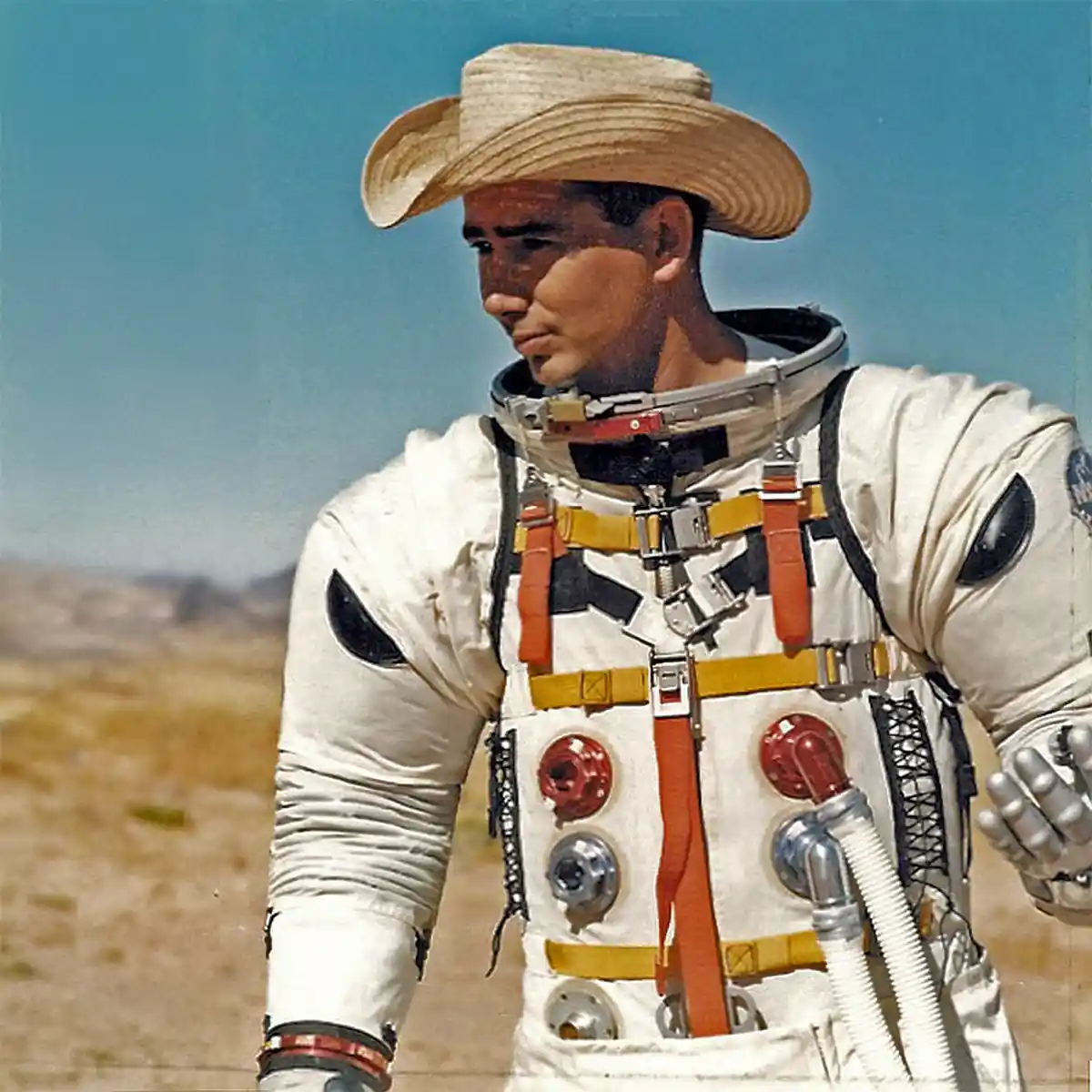 Embroidered jacket with starfield pattern